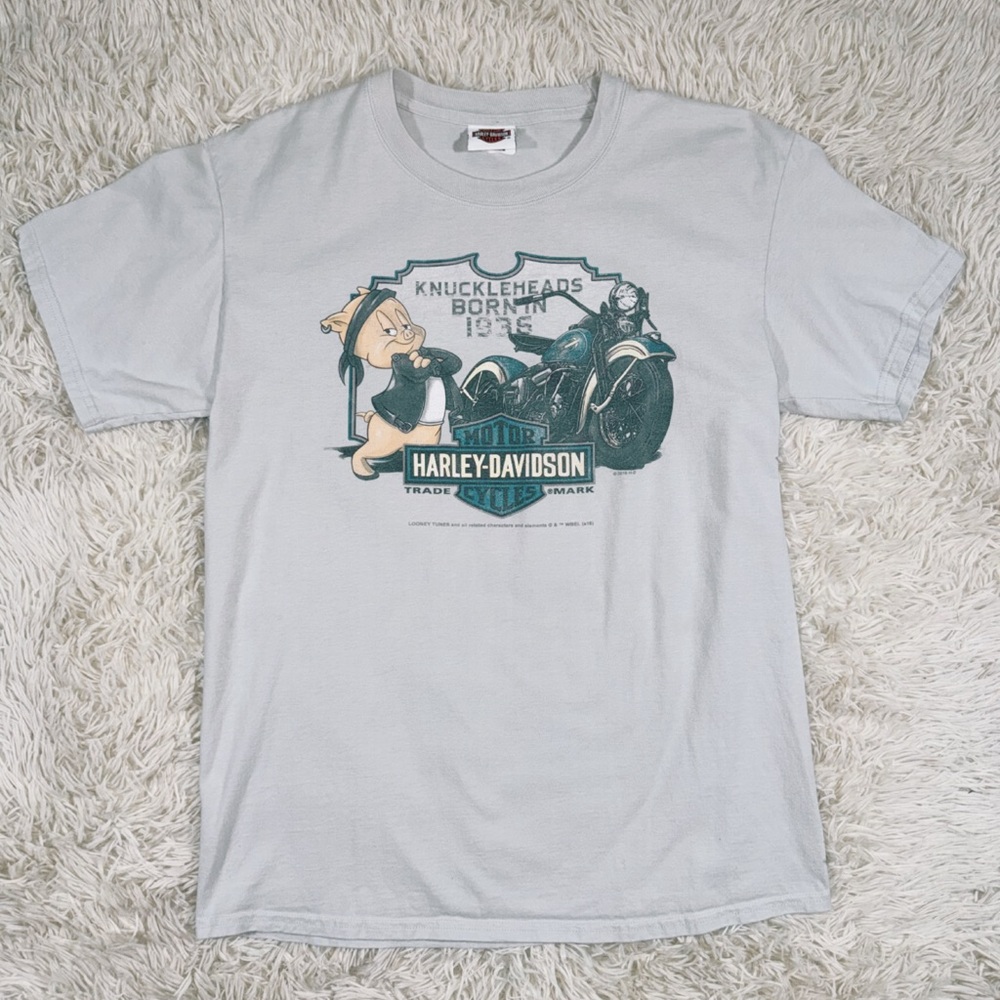 ✨Vintage Harley Davidson Looney Tunes T-Shirt